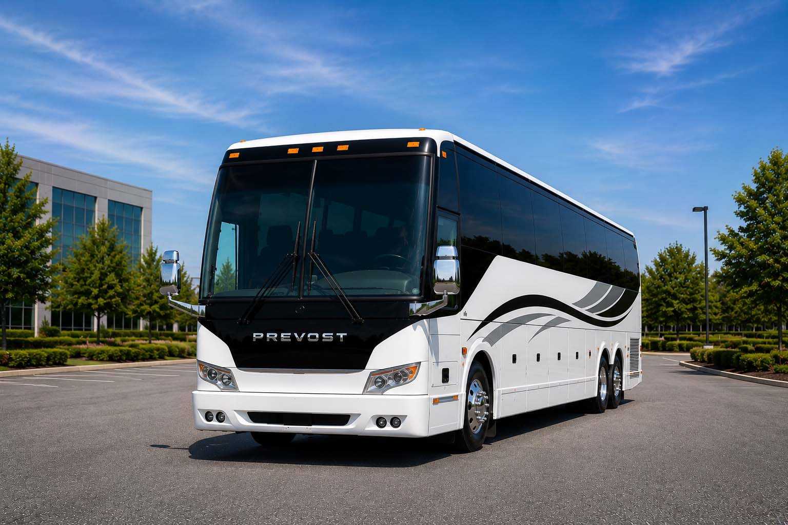 Charter bus rental in Alpharetta, GA