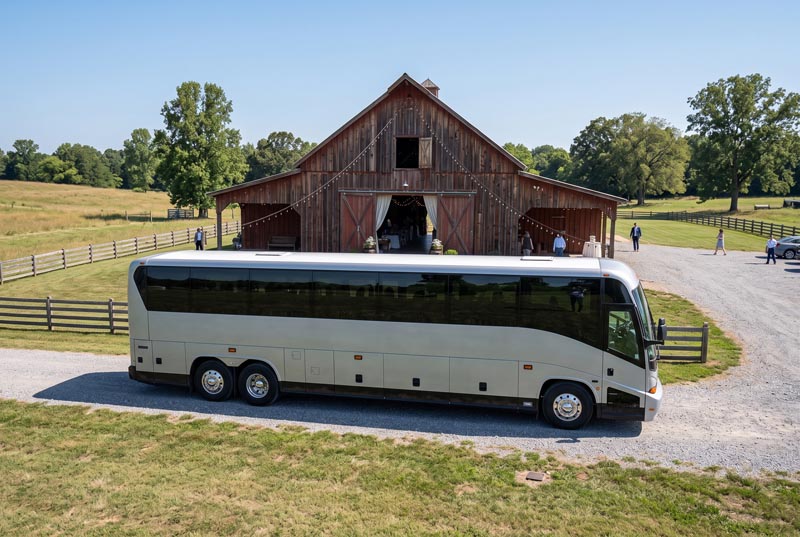 Wedding Shuttle Bus Services in Alpharetta, GA